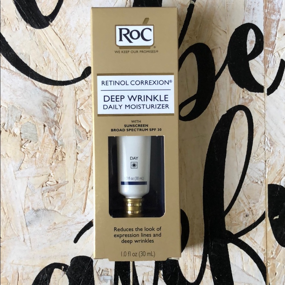 Roc deep wrinkle daily moisturizer